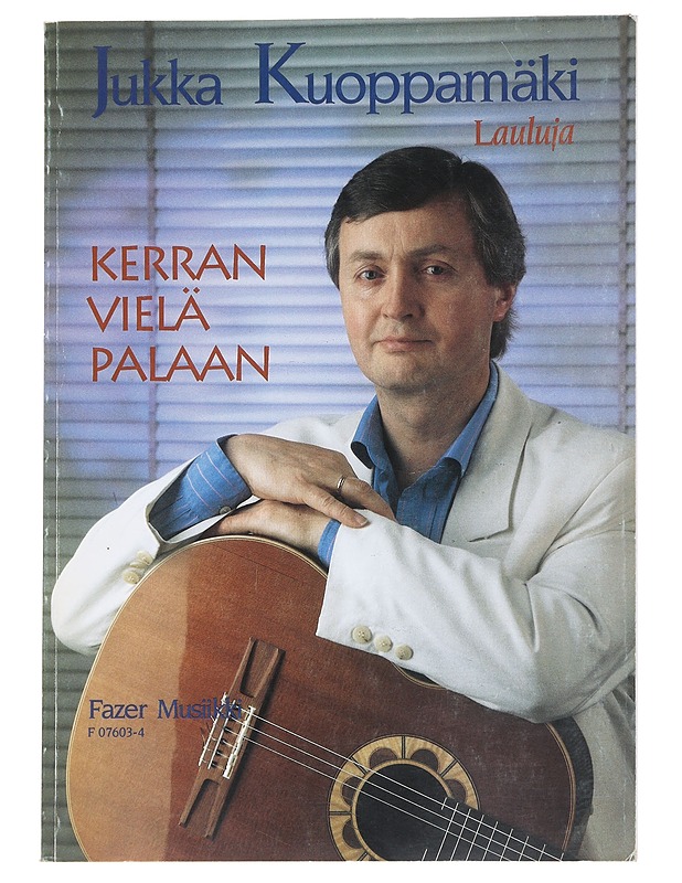 Lauluja : Kerran vielä palaan - Kuoppamäki, Jukka - Harrastekirjat - 10105537289 - 0