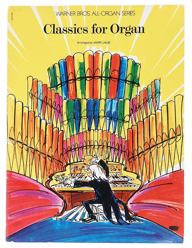 Classics for Organ Warner Bros Mark Laub 1965 sheet music nuottikirja nuotit nuotti - Harrastekirjat - 10105537301 - 0