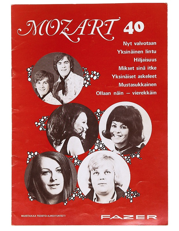 Mozart 40 Fazer - Harrastekirjat - 10105537317 - 0