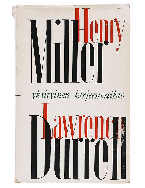 Yksityinen kirjeenvaihto - Lawrence Durrell & Henry Miller - Elämäkerrat ja muistelmat - 10105537334 - 0