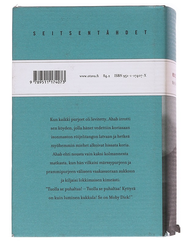 Moby Dick - Melville, Herman - Kaunokirjallisuus - 10105537404 - 1