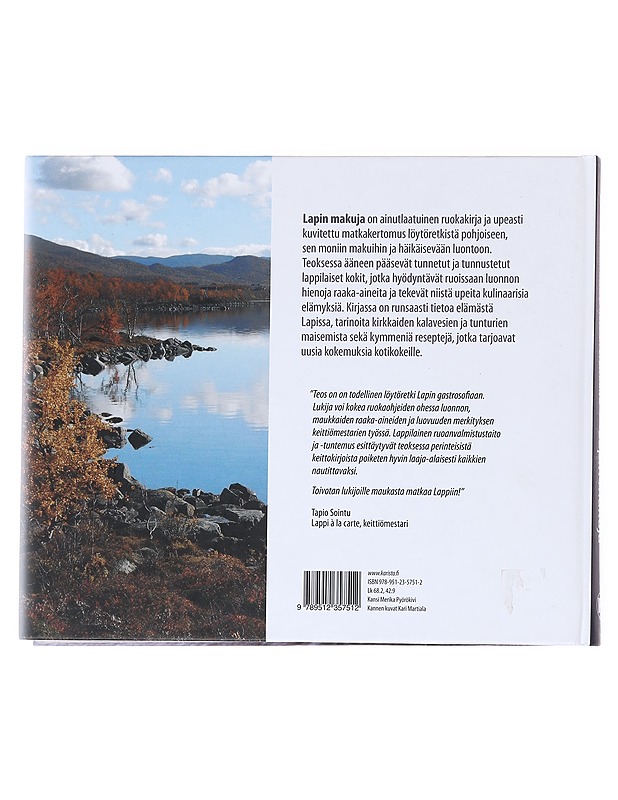 Lapin makuja -Kari  Martiala - Ruokakirjat - 10105537454 - 1