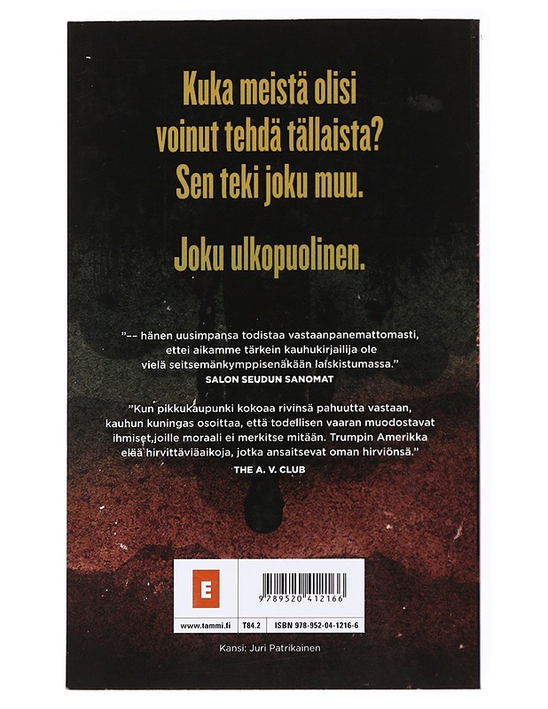 Ulkopuolinen - King, Stephen - Romaanit ja novellit - 10105537496 - 1