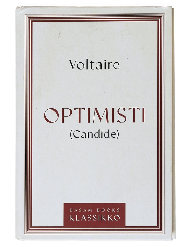 Optimisti : Candide - Voltaire - Historiakirjat - 10105537507 - 0