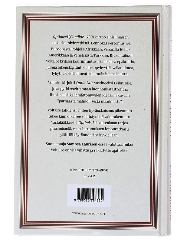 Optimisti : Candide - Voltaire - Historiakirjat - 10105537507 - 1