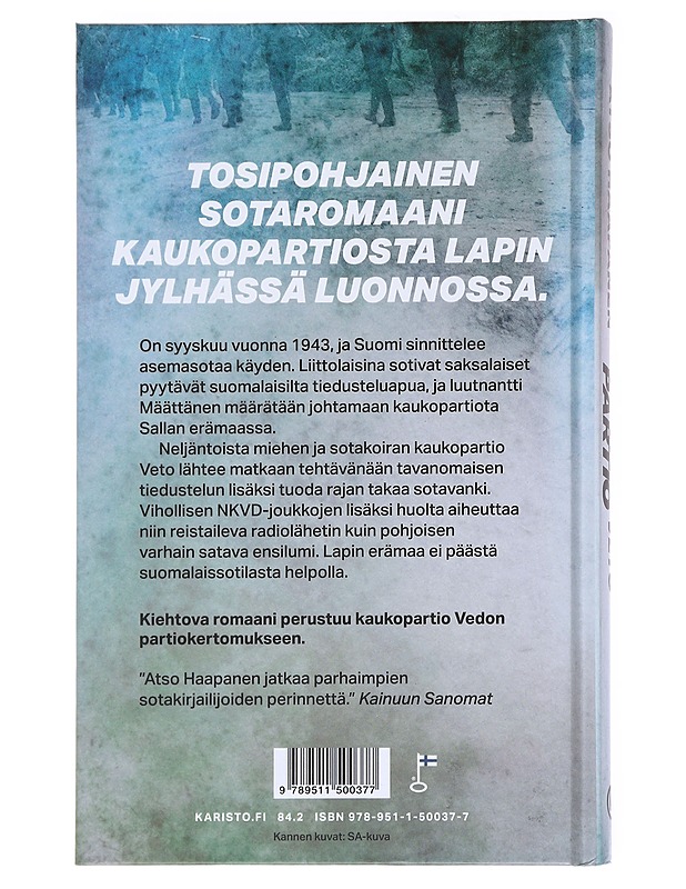Kaukopartio Veto - Atso Haapanen - Romaanit ja novellit - 10105537509 - 1
