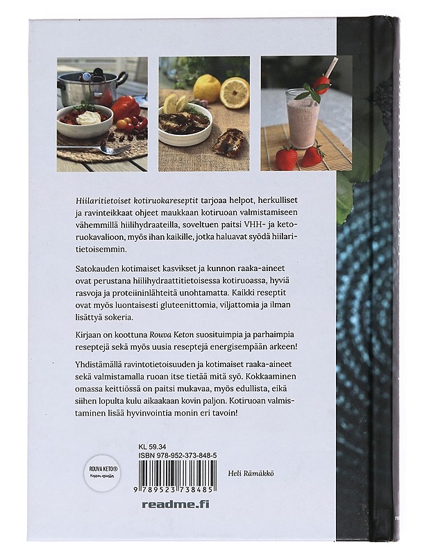 Hiilaritietoiset kotiruokareseptit - Heli Rämäkkö - Ruokakirjat - 10105537519 - 1