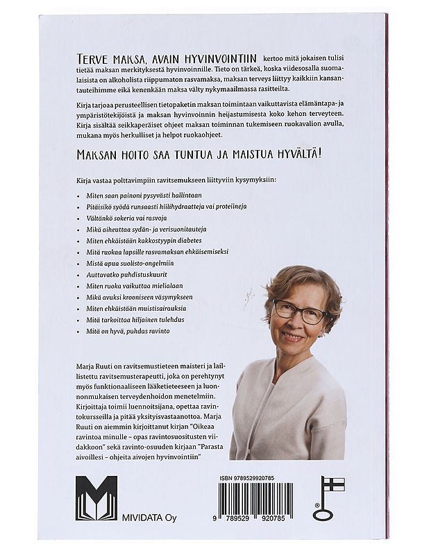 Terve maksa : avain hyvinvointiin - Ruuti, Marja - Tietokirjat ja oppaat - 10105537545 - 1