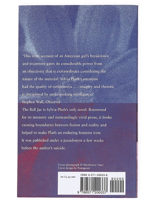 The bell Jar - Sylvia Plath - Romaanit ja novellit - 10105537568 - 1