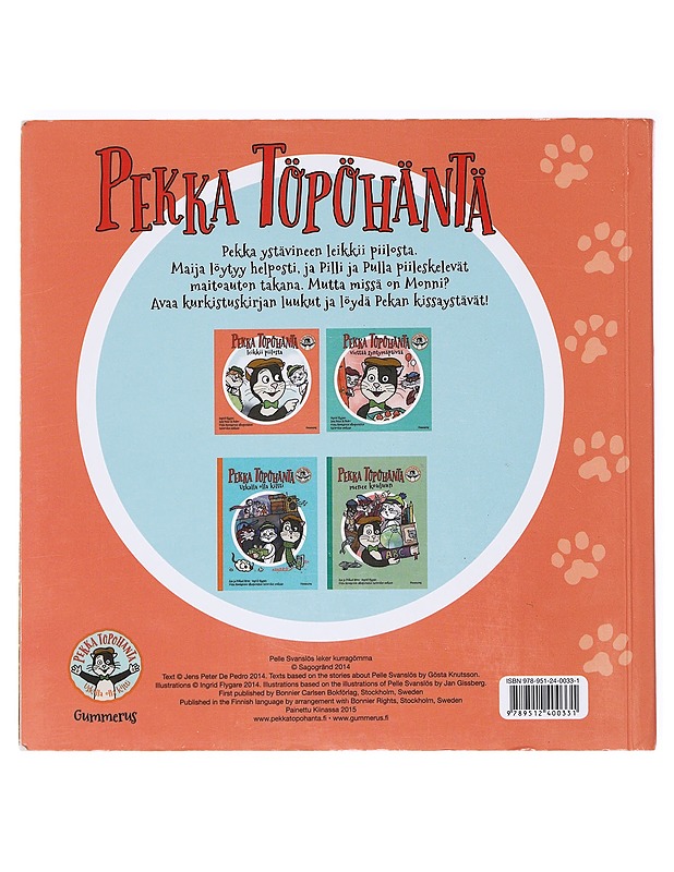 Pekka Töpöhäntä leikkii piilosta - Flygare, Ingrid - Lastenkirjat - 10105537644 - 1