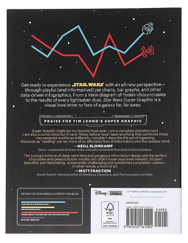 Star Wars : Super Graphic, a visual guide to a galaxy far far away - Leong, Tim - Fantasia- ja scifi - 10105537663 - 1