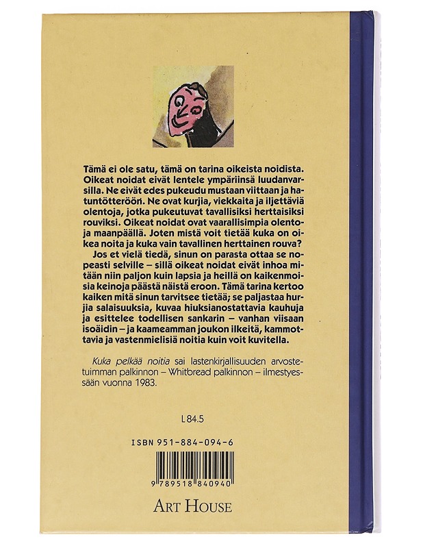 Kuka pelkää noitia - Dahl, Roald - Lastenkirjat - 10105537687 - 1