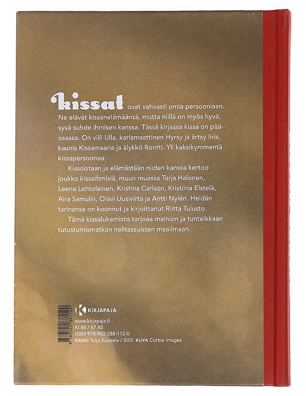Kissan kanssa - Riitta Tulusto - Elämäkerrat ja muistelmat - 10105537718 - 1