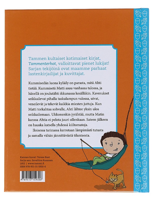 Ahti yökylässä - Marttinen, Tittamari - Lastenkirjat - 10105537742 - 1
