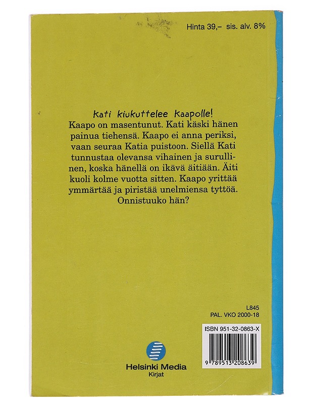 Lahja Katille - Garvey, Linda K. - Lastenkirjat - 10105537744 - 1