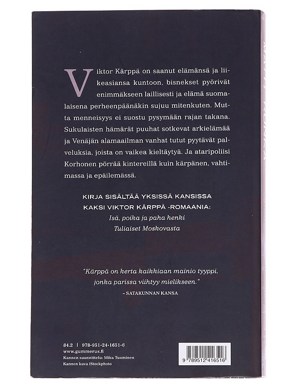 Isä, poika ja paha henki ; Tuliaiset Moskovasta - Matti Rönkä - Jännitys ja dekkarit - 10105537751 - 1