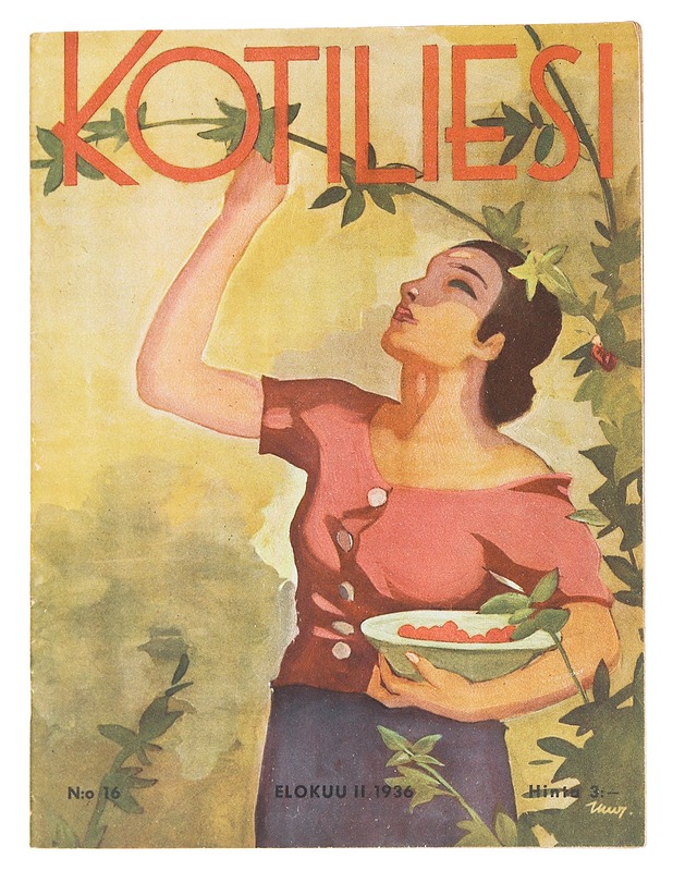Kotiliesi N:o 16 / 1936 - Lehdet - 10105537770 - 0