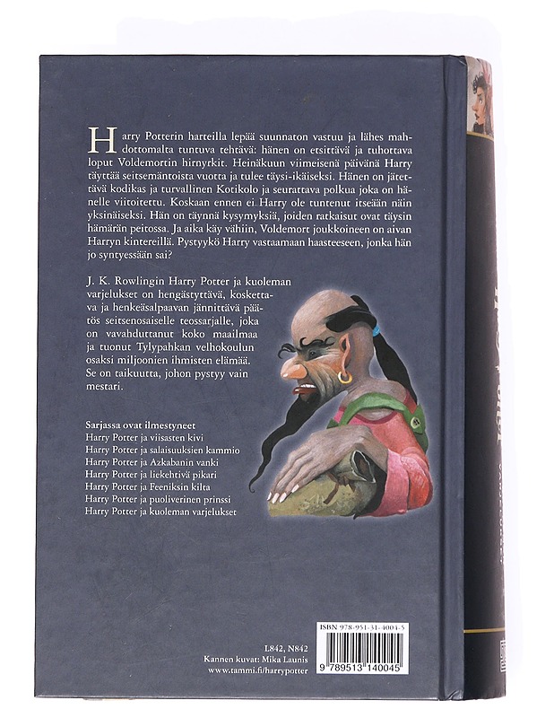 Harry Potter ja kuoleman varjelukset - Rowling, J. K. - Lastenkirjat - 10105537832 - 1
