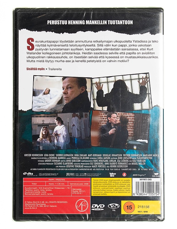 Wallander: Pappi - DVD - DVD-elokuvat - 10105537883 - 1