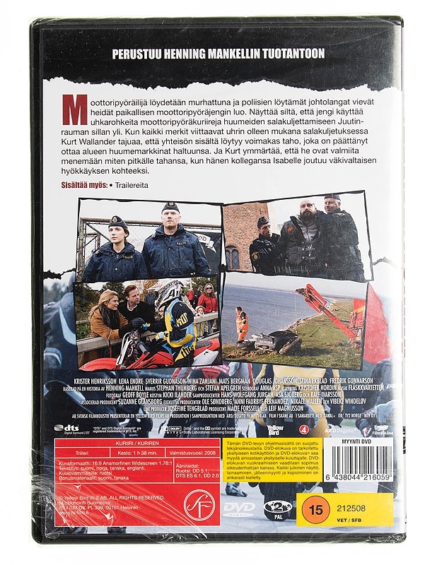 Wallander: Kuriiri - DVD - DVD-elokuvat - 10105537889 - 1
