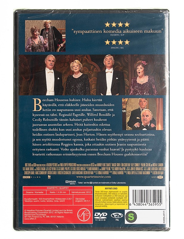 Kvartetti DVD  - DVD-elokuvat - 10105537891 - 1