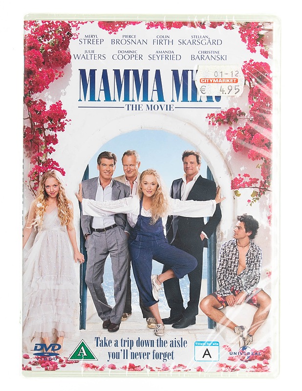 Mamma Mia DVD  - DVD-elokuvat - 10105537904 - 0
