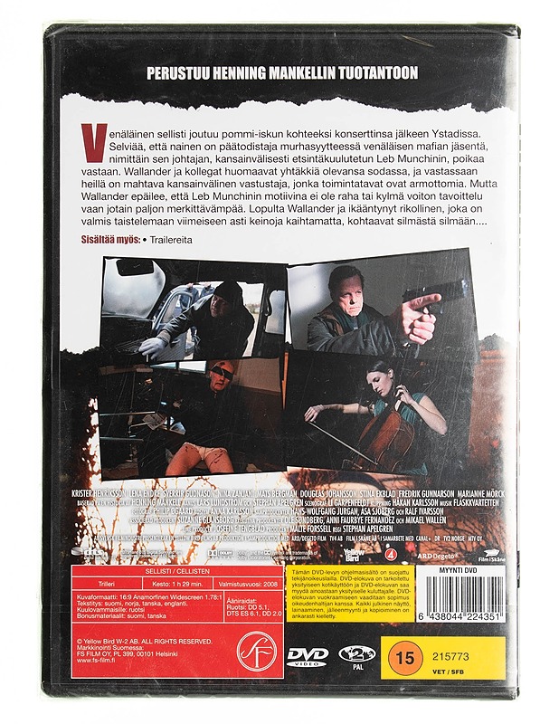 Wallander: Sellisti - DVD - DVD-elokuvat - 10105537908 - 1