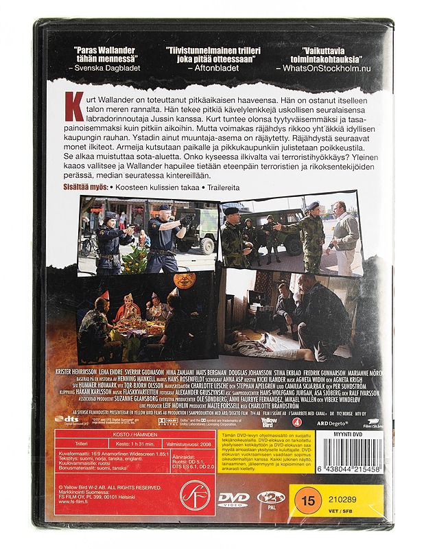 Wallander: Kosto - DVD - DVD-elokuvat - 10105537911 - 1