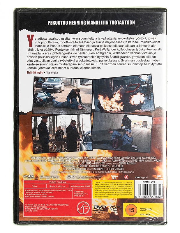 Wallander: Vuoto - DVD - DVD-elokuvat - 10105537918 - 1