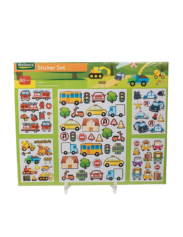 MELINERA tarrasetti, autot - Askartelu - 10105537947 - 0