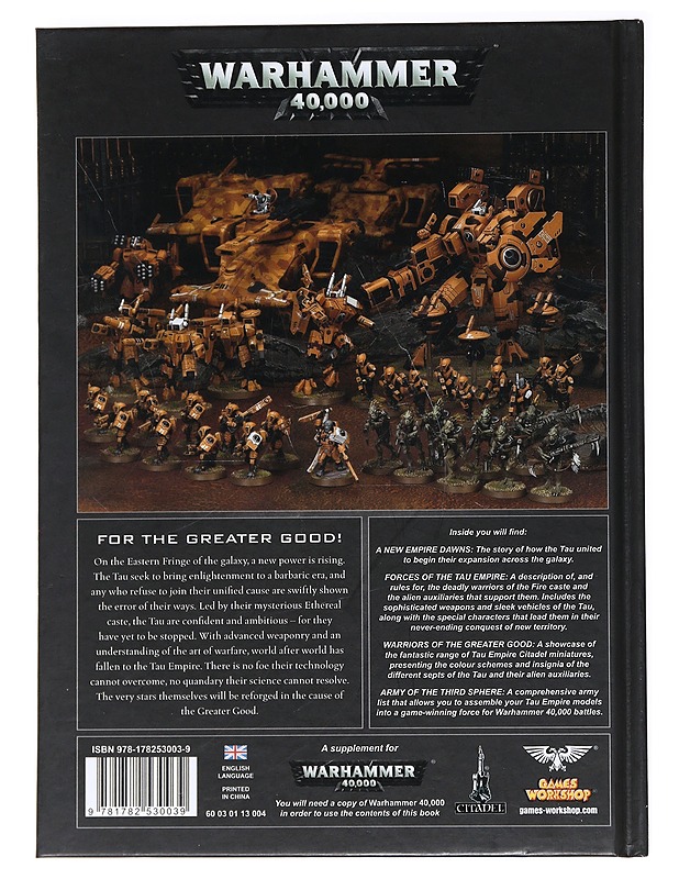 Warhammer 40k Codex Tau Empire - Games Workshop 40,000 - Harrastekirjat - 10105537983 - 1