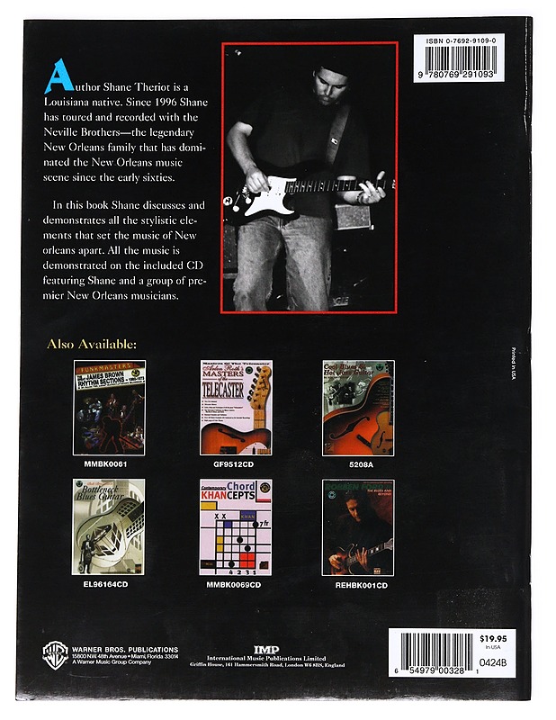 New Orleans funk guitar : the guitar styles of New Orleans funk, cajun and zydeco greats - Theriot, Shane - Tietokirjat ja oppaat - 10105537985 - 1