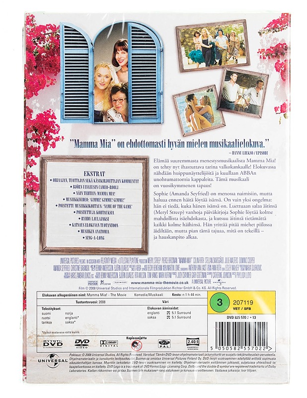 Mamma Mia! DVD - DVD-elokuvat - 10105537989 - 1