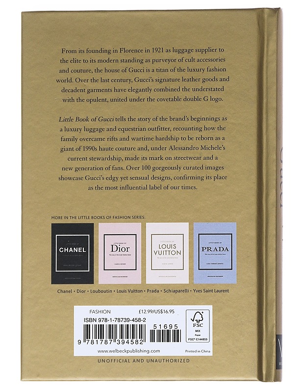 Little book of Gucci / the story of the iconic fashion house - Karen Homer - Elämäkerrat ja muistelmat - 10105538002 - 1