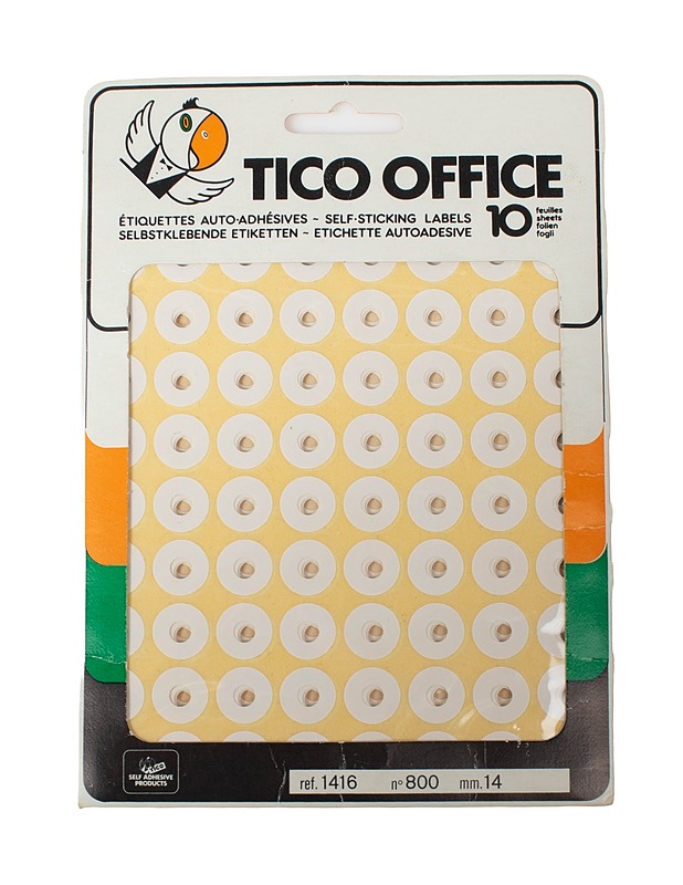 TICO OFFICE 1416 reiänvahvistaja - Askartelu - 10105538015 - 0