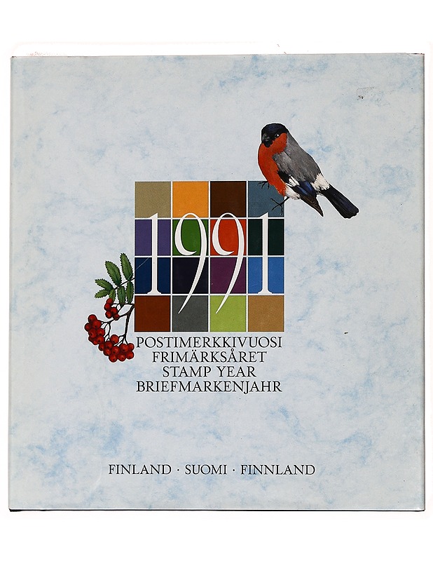 Postimerkkivuosi, Frimärksårett, Stamp Year, Briefmakenjahr : 1991 - Pärssinen Juha - Tietokirjat ja oppaat - 10105538023 - 0