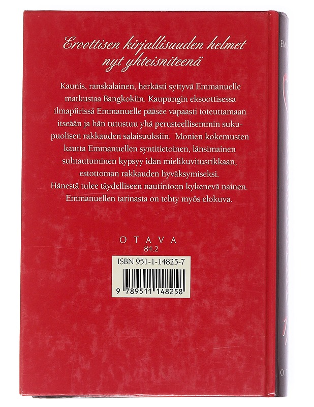 K18 Emmanuelle ; Emmanuelle. 2 - Arsan, Emmanuelle - Romaanit ja novellit - 10105538019 - 1