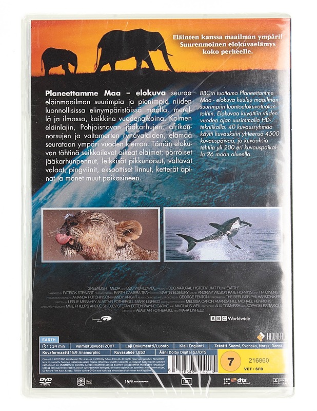 Planeettamme Maa DVD - DVD-elokuvat - 10105538027 - 1