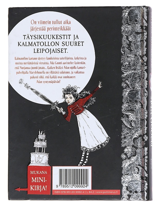 Ada Gootti ja kuoloa kamalammat kestit - Riddell, Chris - Lastenkirjat - 10105538034 - 1