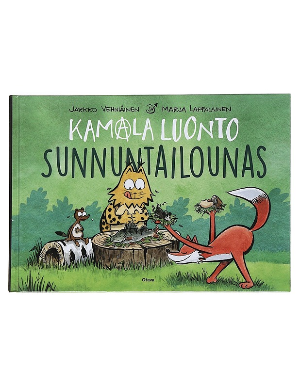 Kamala luonto. Sunnuntailounas - Jarkko Vehniäinen - Sarjakuvat - 10105538047 - 0