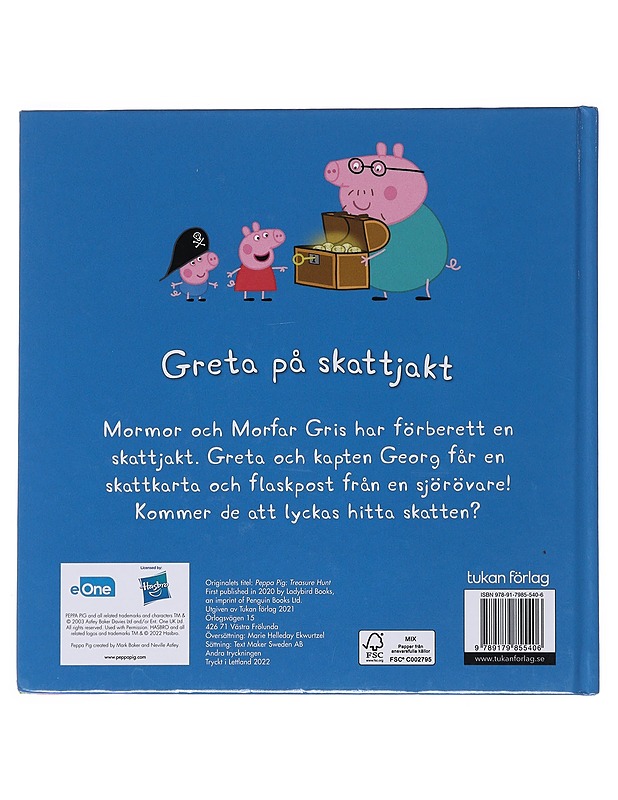 Greta på skattjakt - Helleday Ekwurtzel, Marie - Lastenkirjat - 10105538057 - 1