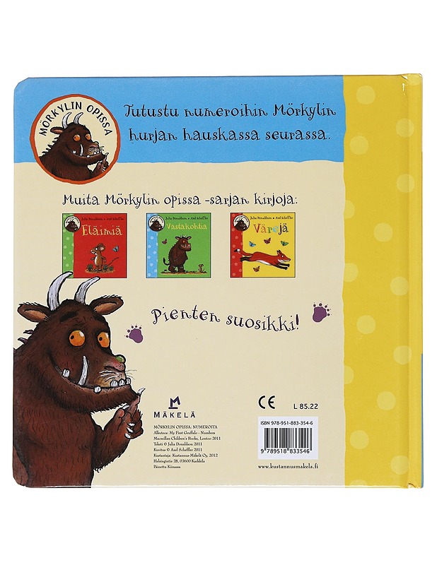 Numeroita - Donaldson, Julia - Lastenkirjat - 10105538060 - 1