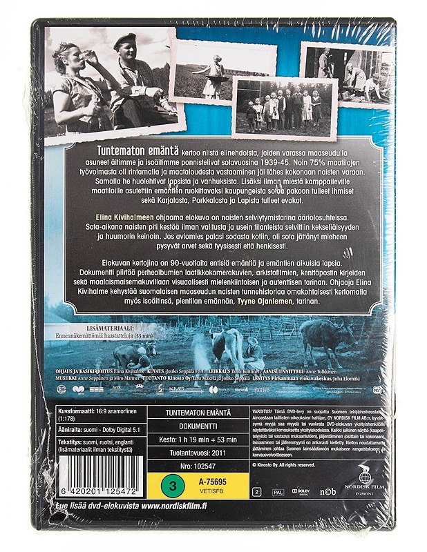 Tuntematon emäntä DVD  - DVD-elokuvat - 10105538062 - 1