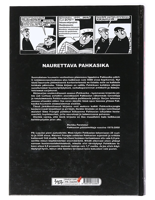 Pahkasika : [hinta pärstän mukaan] - Frangén, Simo - Harrastekirjat - 10105538065 - 1
