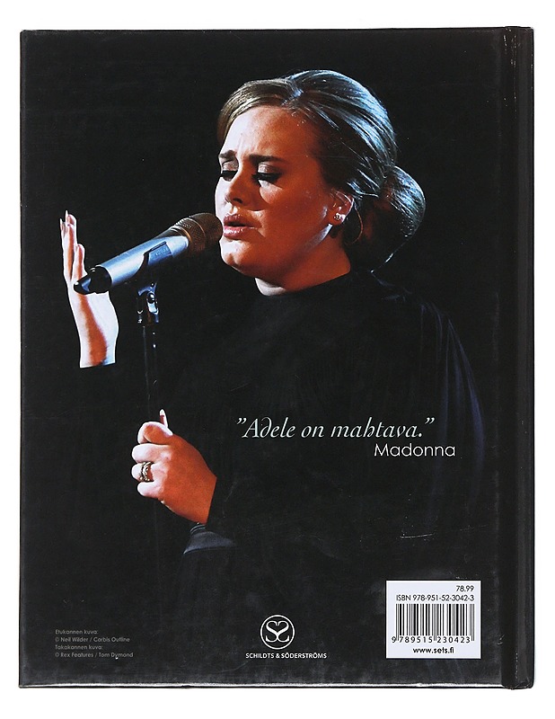 Adele : tähden tarina - James, Sarah-Louise - Elämäkerrat ja muistelmat - 10105538082 - 1