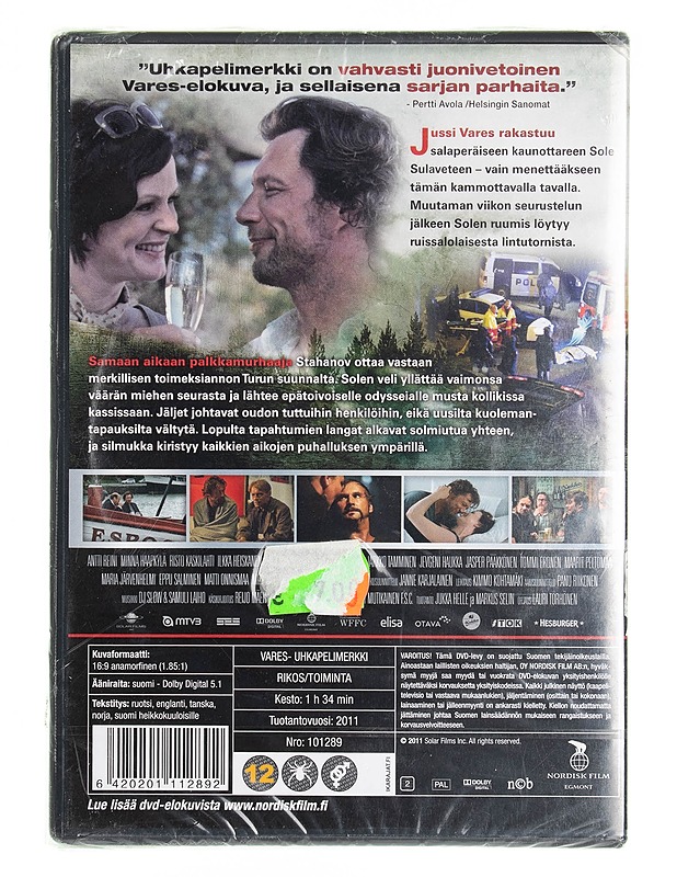 Vares: Uhkapelimerkki - DVD - DVD-elokuvat - 10105538105 - 1