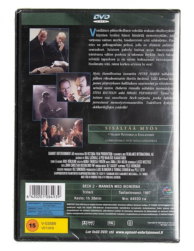 Beck Ikonien salaisuus DVD - DVD-elokuvat - 10105538109 - 1