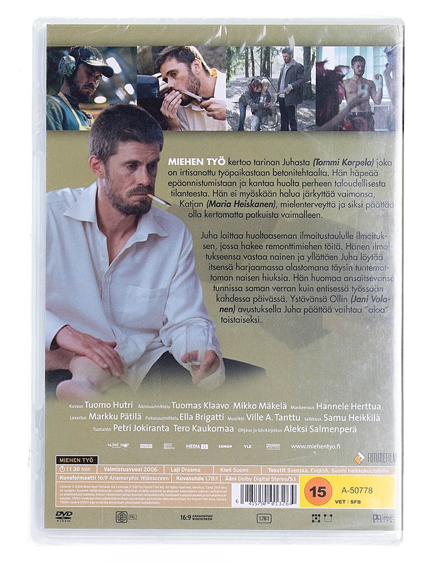 Miehen työ DVD - DVD-elokuvat - 10105538121 - 1