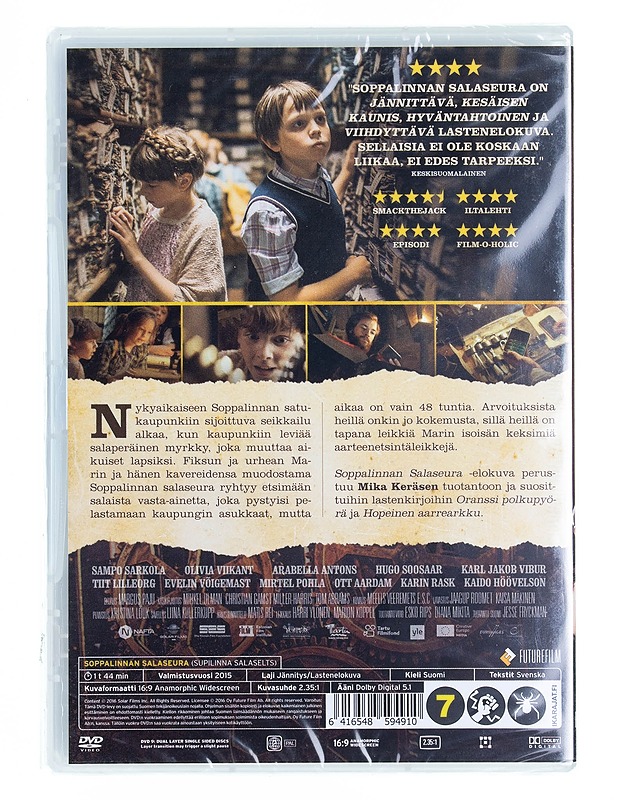 Soppalinnan salaseura DVD - DVD-elokuvat - 10105538130 - 1