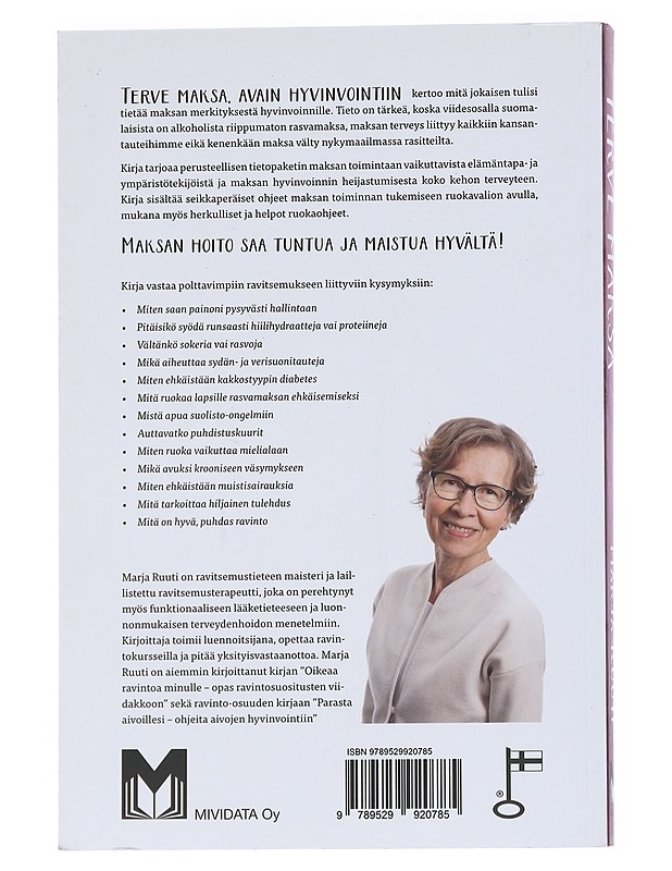Terve maksa : avain hyvinvointiin - Ruuti, Marja - Tietokirjat ja oppaat - 10105538141 - 1